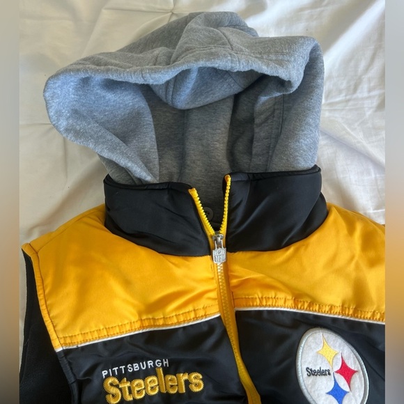 Pittsburgh Steelers NFL Team Apparel Football Vest - Picture 6 of 14